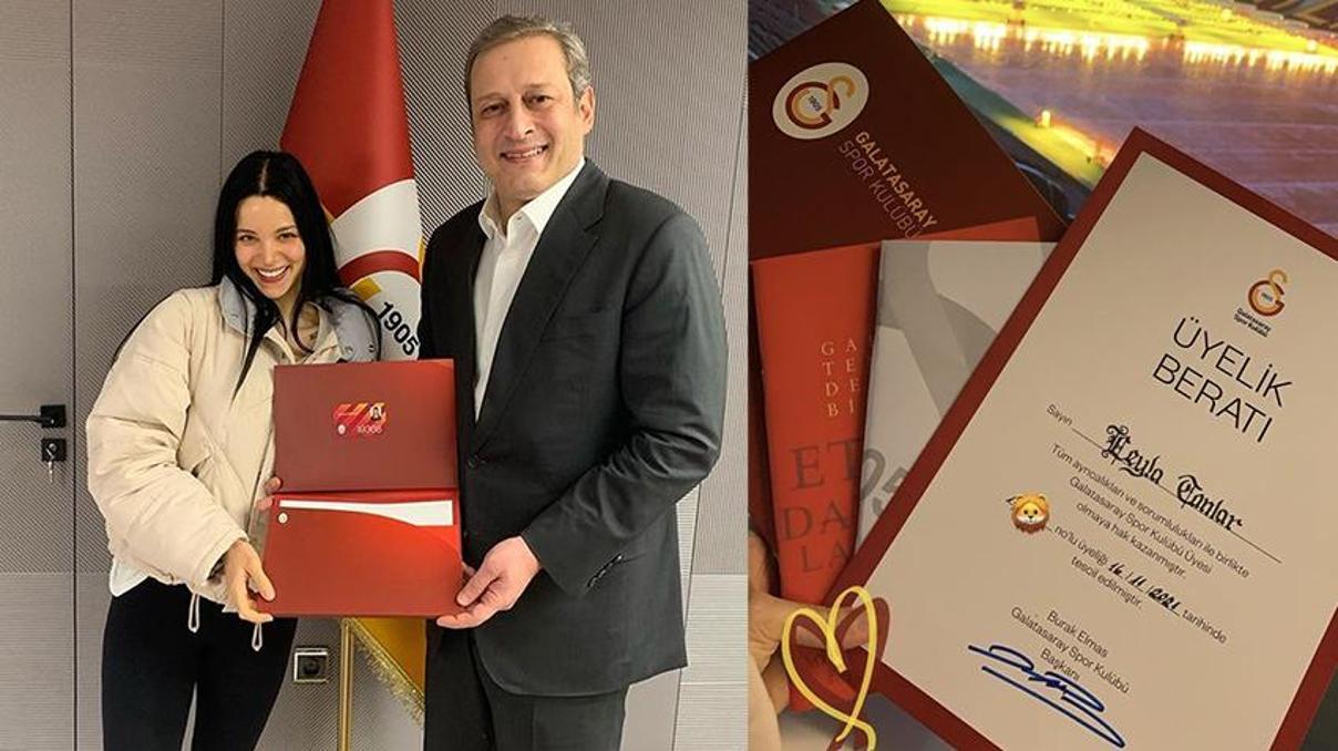 Leyla Tanlar Galatasaraya üye oldu