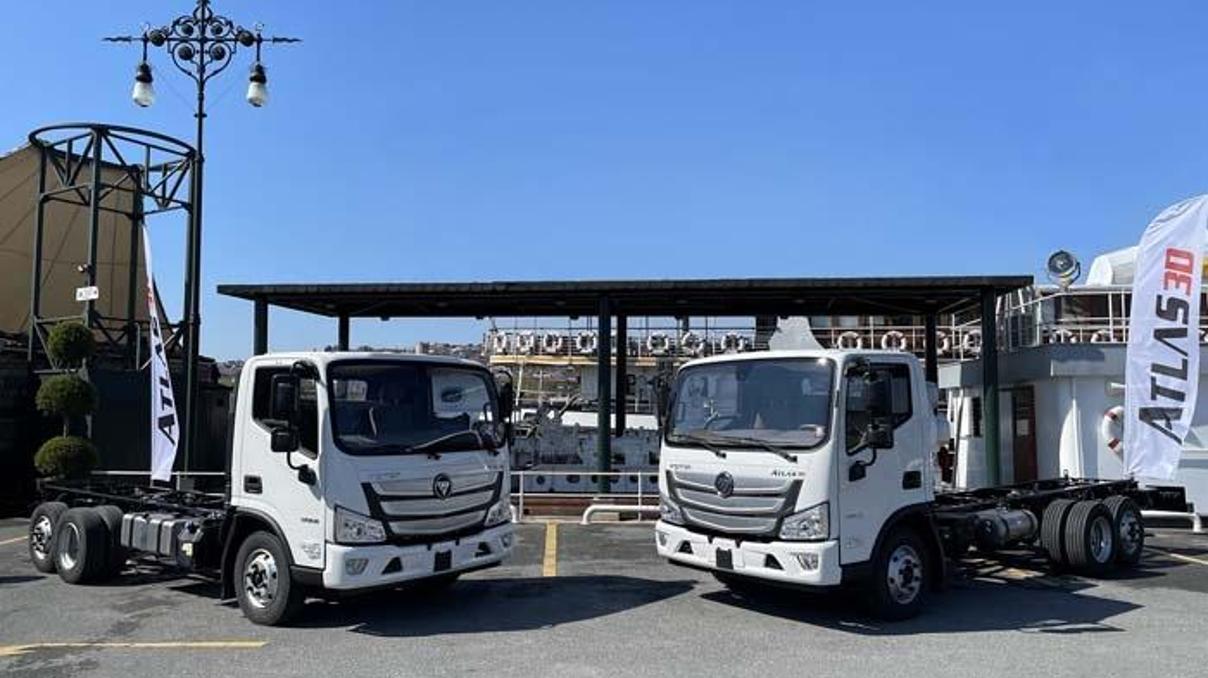 12 tonluk yeni kamyon yollara çıktı 12 tonluk yeni kamyon yollara çıktı
