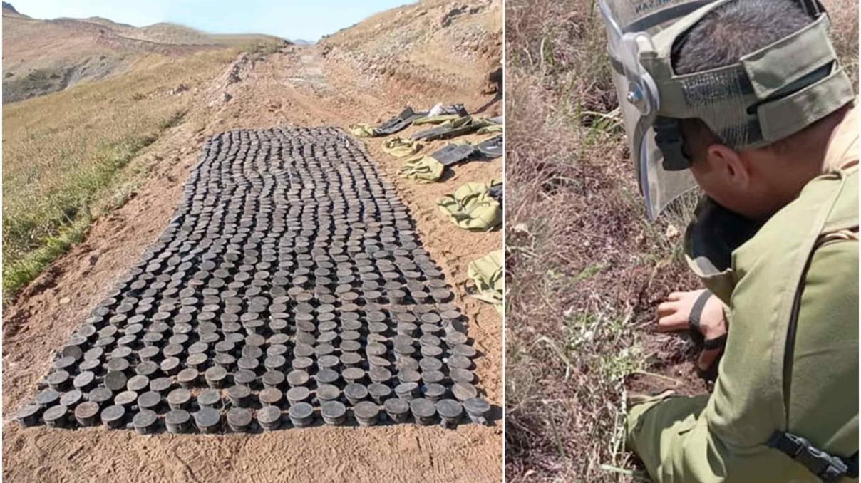 Laçın’da bine yakın mayın imha edildi