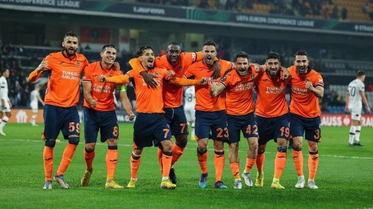 Başakşehir UEFA Konferans Liginde son 16ya yükseldi