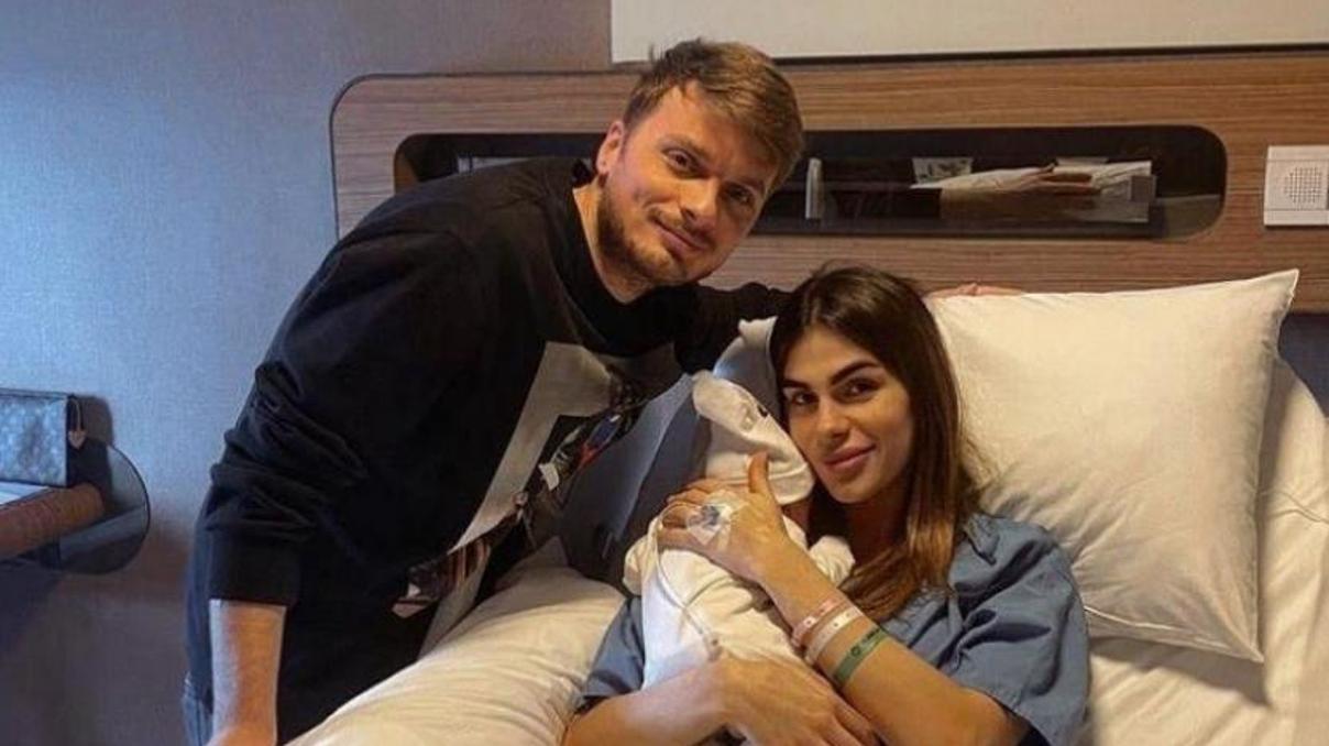 Adem Ljajic ile Zubejda Ljajic çiftinin bebeği oldu