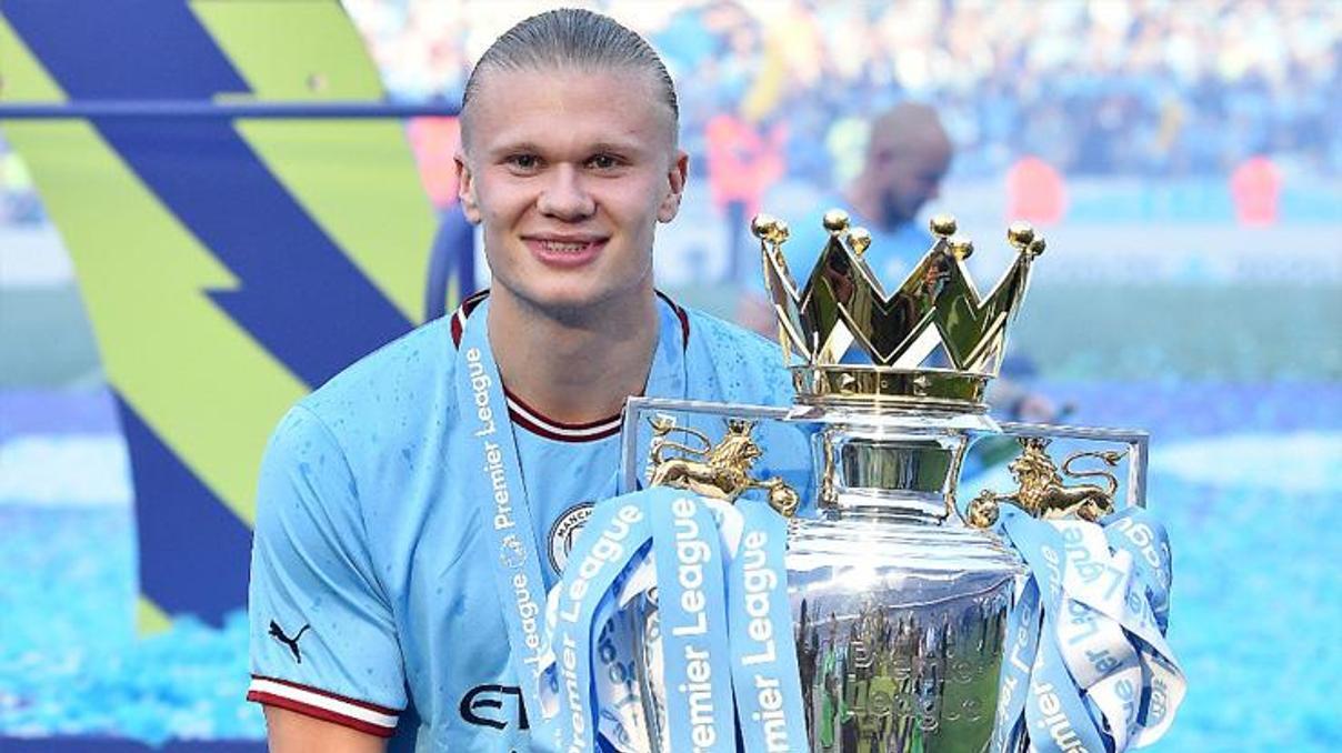 Premier Lig’de sezonun futbolcusu Erling Haaland Premier Lig’de sezonun futbolcusu Erling Haaland