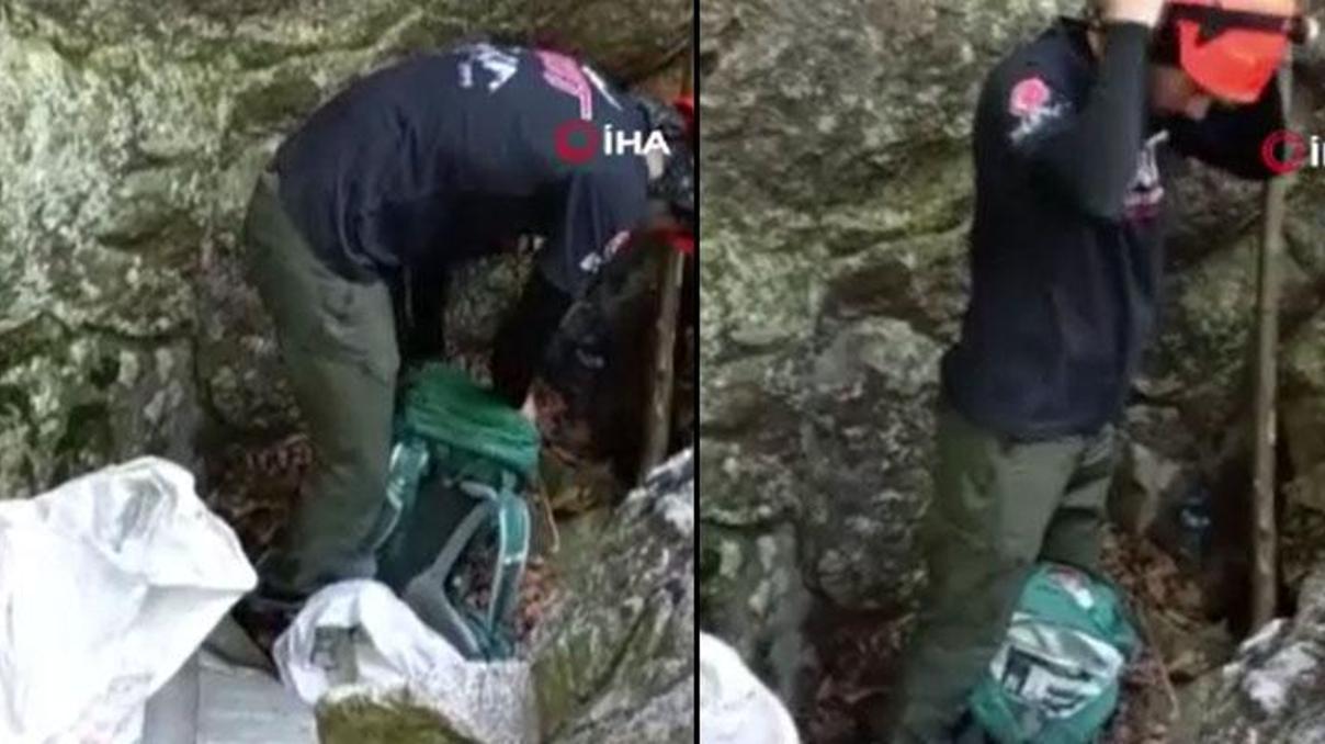 Türkiyenin konuştuğu gizemli mağara bulundu Türkiyenin konuştuğu gizemli mağara bulundu