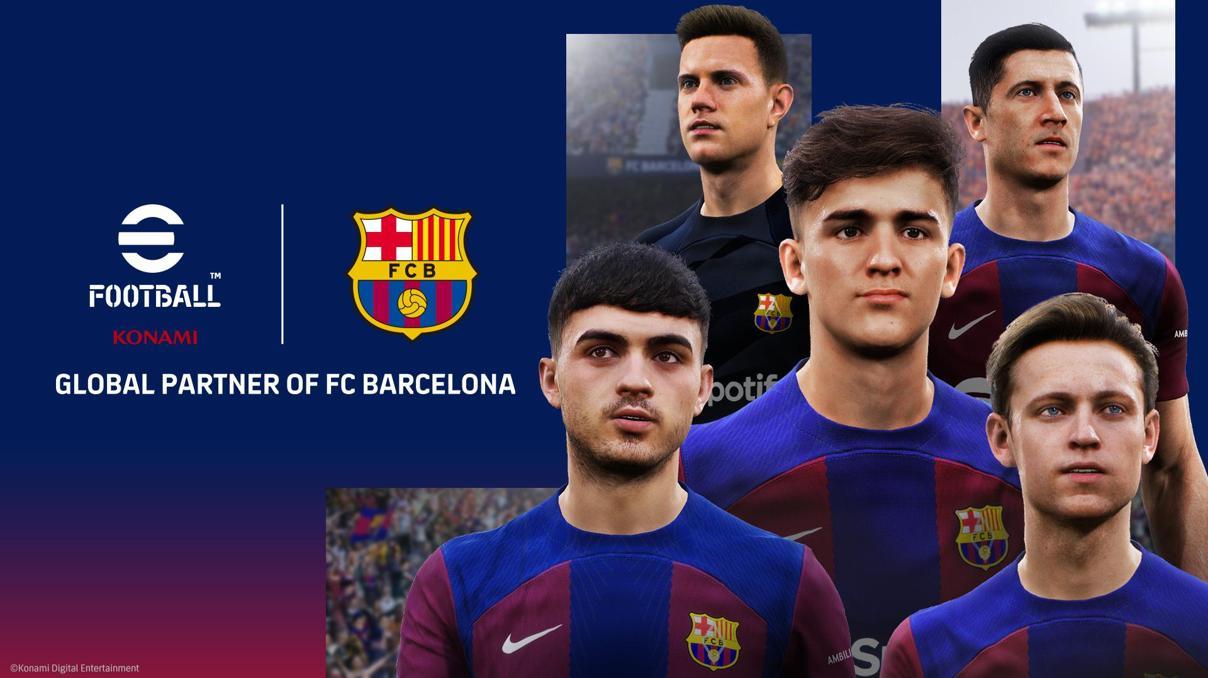 Konami, FC Barcelona ile yeniden anlaştı Konami, FC Barcelona ile yeniden anlaştı
