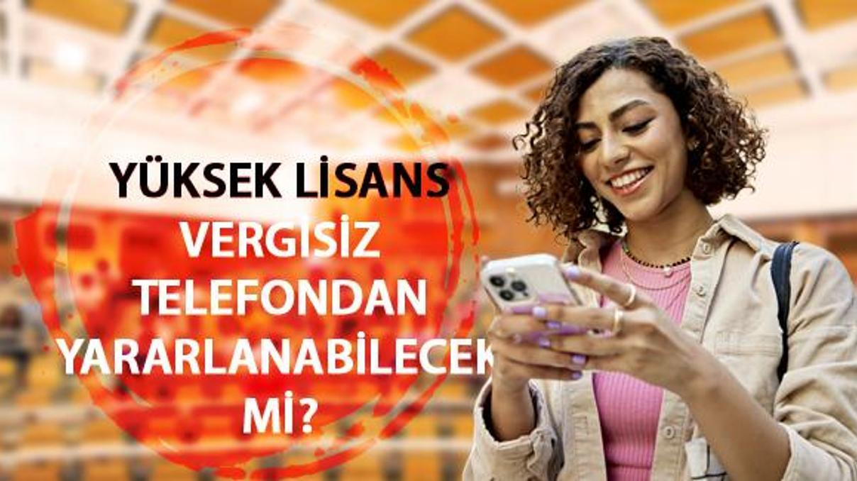 Açıköğretim vergisiz telefondan faydalanabilir mi Vergisiz telefondan kimler yararlanabilir