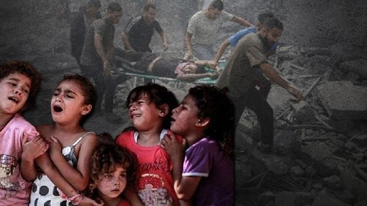 Filistin Kızılayı: Gazzede  görev yapan ekiplerimizle bağlantımızı tamamen kaybettik
