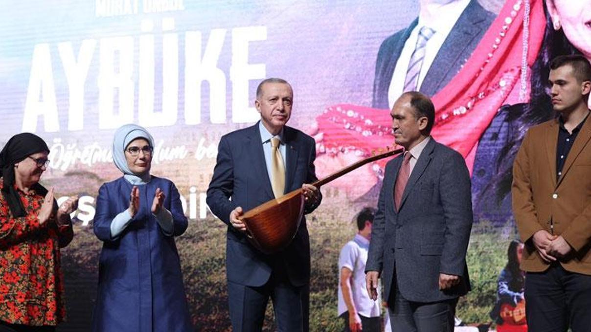 Cumhurbaşkanı Erdoğan Aybüke: Öğretmen Oldum Ben filminin galasına katıldı