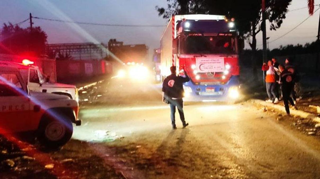 Gazze’nin kuzeyine 28 Kasım’dan bu yana 233 yardım tırı ulaştı Gazze’nin kuzeyine 28 Kasım’dan bu yana 233 yardım tırı ulaştı