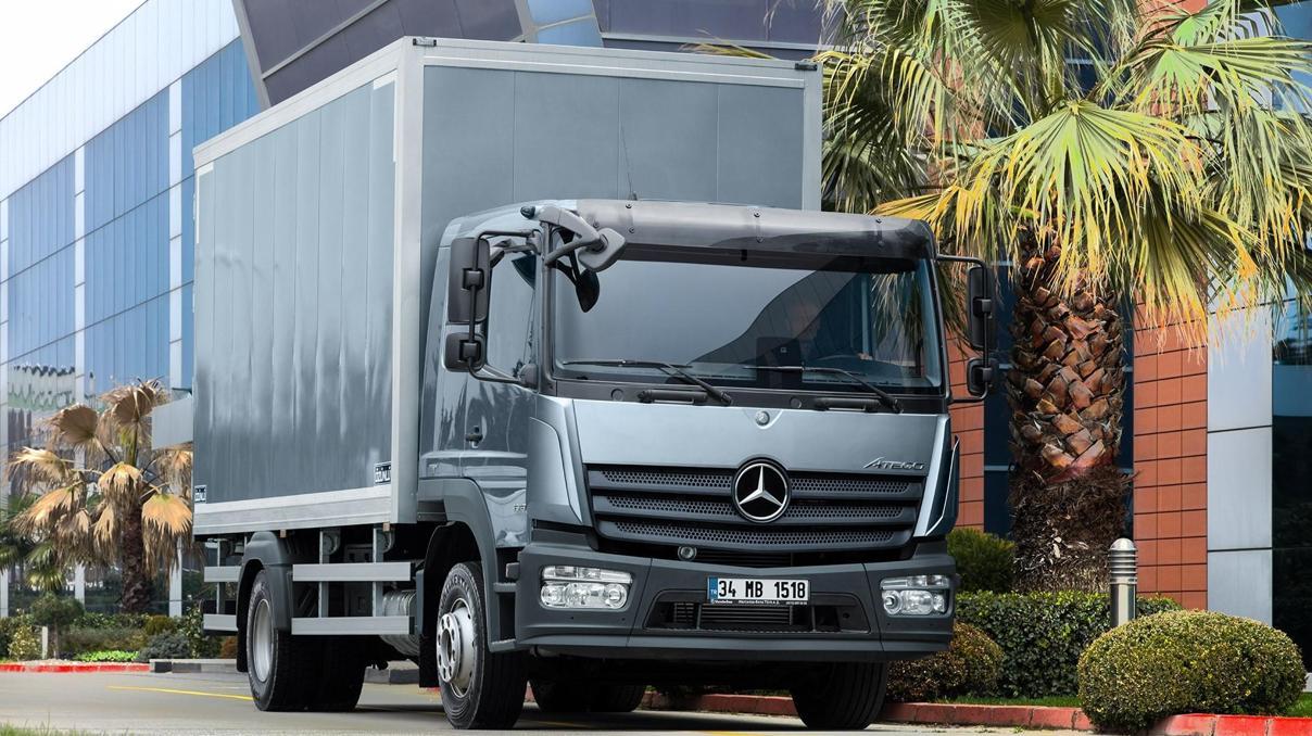 Mercedes yeni Atego yollarda Mercedes yeni Atego yollarda