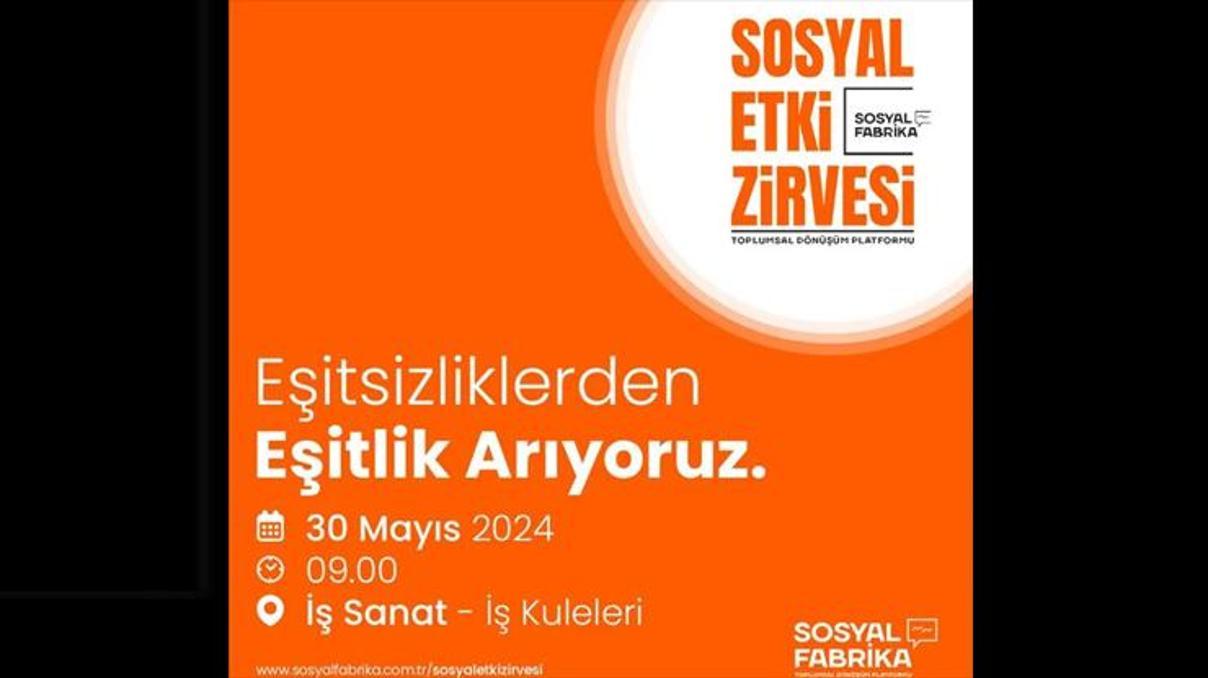 Sosyal Etki Zirvesi gerçekleşecek