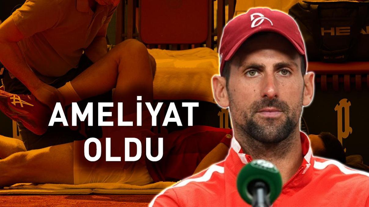 Novak Djokovic menisküs ameliyatı oldu Novak Djokovic menisküs ameliyatı oldu