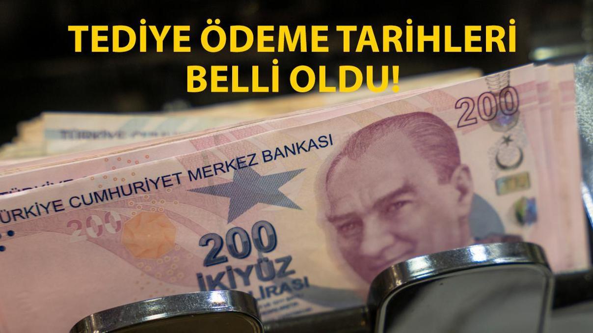 Kamu işçilerine 2024 yılı tediye ödemeleri ne zaman Tediye ödeme tarihleri belli oldu Kamu işçilerine 2024 yılı tediye ödemeleri ne zaman Tediye ödeme tarihleri belli oldu
