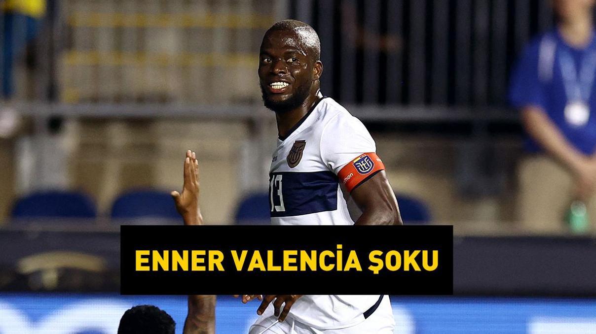 Ekvadora Enner Valencia şoku Kırmızı kartla oyundan atıldı...
