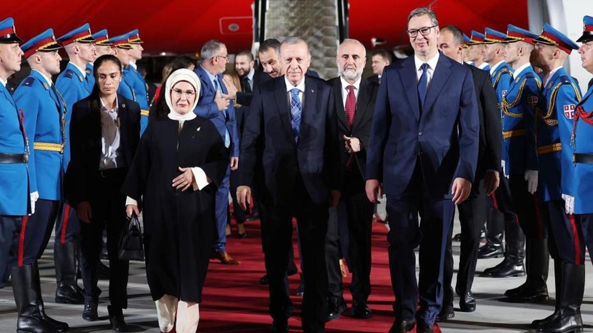 Cumhurbaşkanı Erdoğan, Sırbistan’da Cumhurbaşkanı Erdoğan, Sırbistan’da
