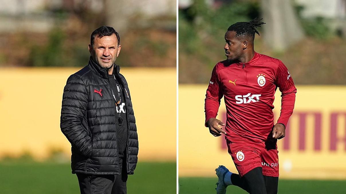 Galatasarayda Kayserispor maçı mesaisi başladı Galatasarayda Kayserispor maçı mesaisi başladı