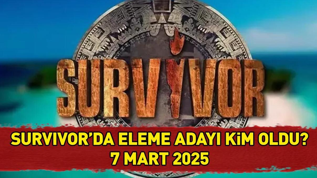 SURVIVOR 4. ELEME ADAYI 7 MART 2025 | Survivor eleme adayı kim oldu, dokunulmazlığı hangi takım kazandı SURVIVOR 4. ELEME ADAYI 7 MART 2025 | Survivor eleme adayı kim oldu, dokunulmazlığı hangi takım kazandı