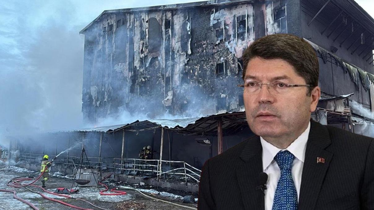 Bakan Tunçtan Uludağdaki otel yangını açıklaması: 4 şüpheli tutuklandı Bakan Tunçtan Uludağdaki otel yangını açıklaması: 4 şüpheli tutuklandı