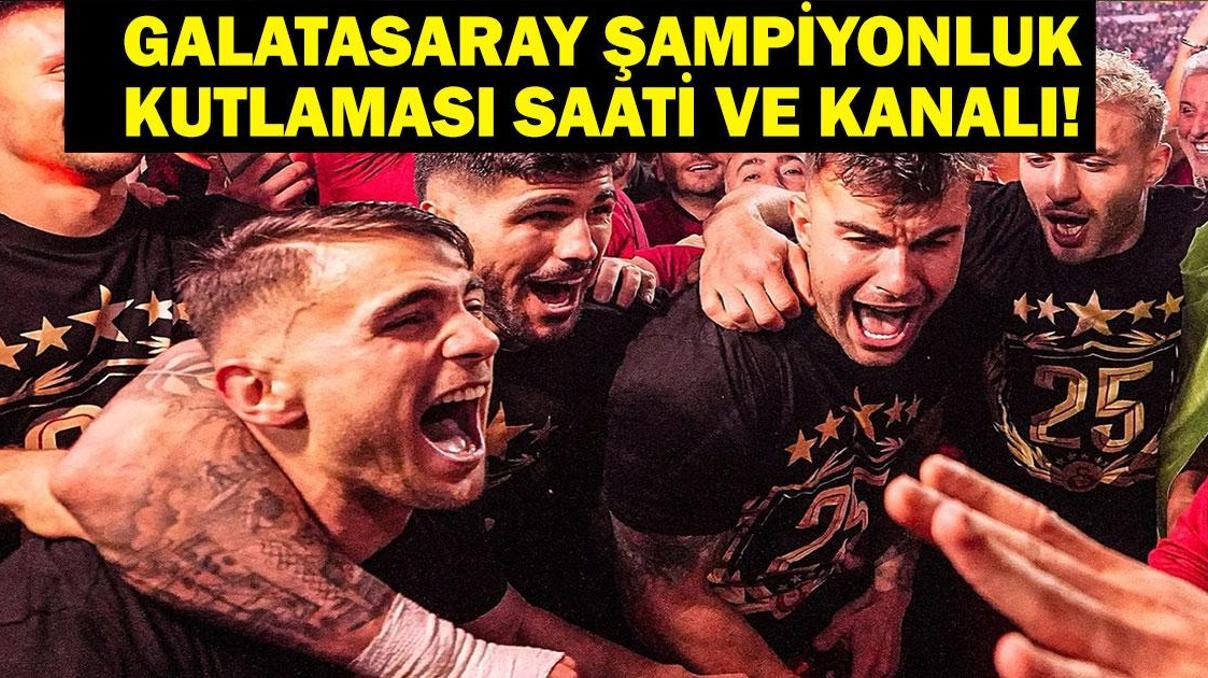 GALATASARAY ŞAMPİYONLUK KUTLAMASI ŞİFRESİZ CANLI İZLE| Galatasaray Şampiyonluk Kutlamaları Hangi Kanalda GS Yenikapı Kutlaması Ne Zaman Başlayacak GALATASARAY ŞAMPİYONLUK KUTLAMASI ŞİFRESİZ CANLI İZLE| Galatasaray Şampiyonluk Kutlamaları Hangi Kanalda GS Yenikapı Kutlaması Ne Zaman Başlayacak