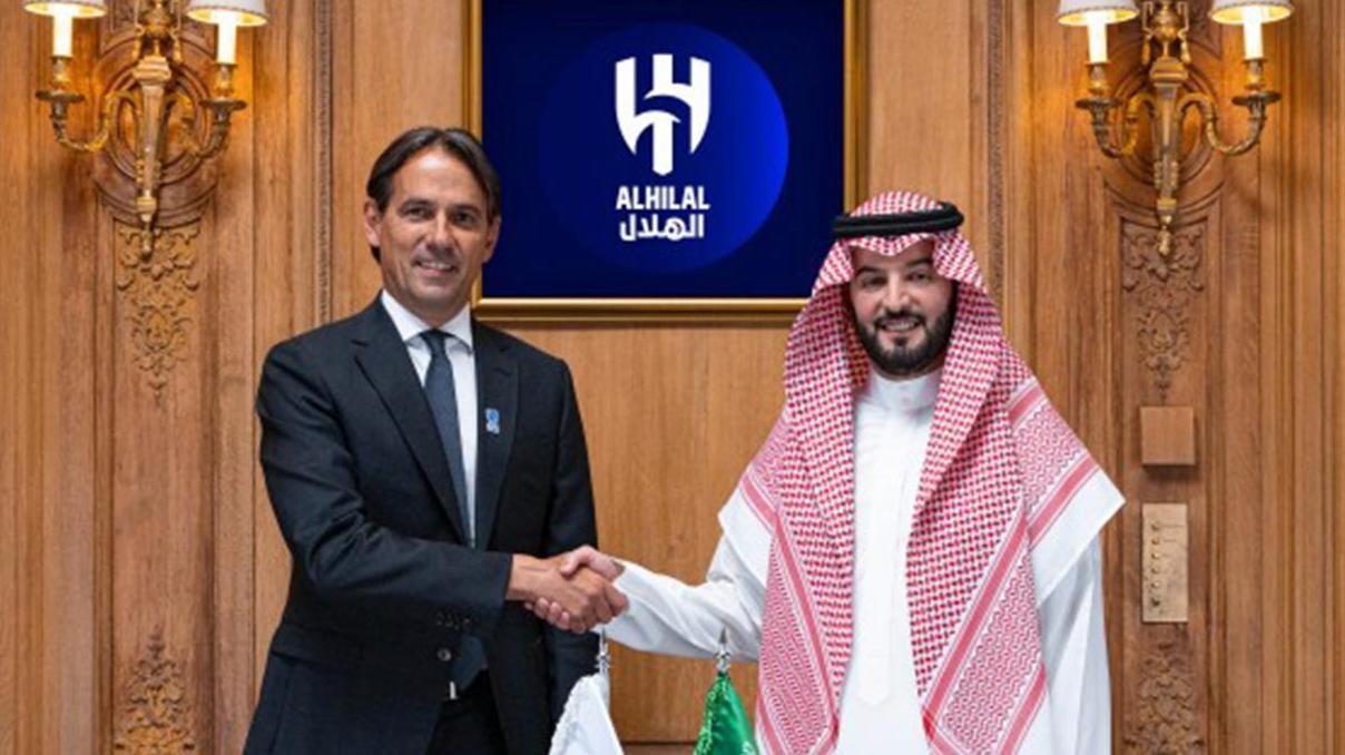 Interden ayrılan Simone Inzaghi, Al-Hilalın başına geçti Interden ayrılan Simone Inzaghi, Al-Hilalın başına geçti