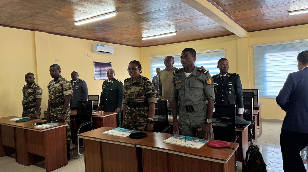 Kamerun Harp Okulu’nda ilk Türkçe ders verildi