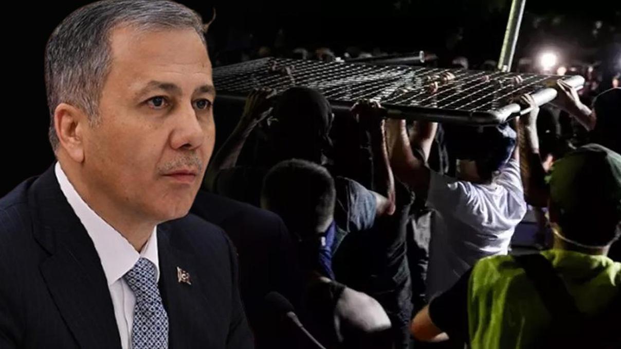 Bakan Yerlikayadan Saraçhane açıklaması: 42 kişi hakkında adli işlem başlatıldı