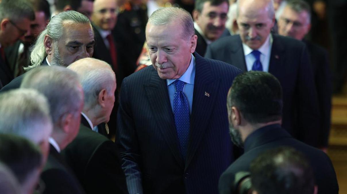 TBMMde 15 Temmuzda önemli zirve: Erdoğan, Bahçeli ve Destici görüştü