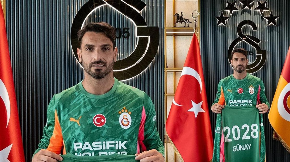 Galatasaray, kalecisiyle sözleşme imzaladı