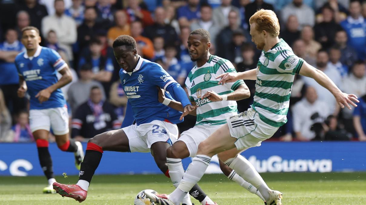 Rangers - Celtic derbisi sessiz geçti Rangers - Celtic derbisi sessiz geçti