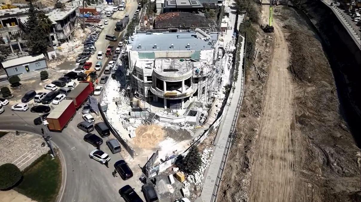 Hatay’ın tarihi meclis binası yeniden inşa ediliyor Hatay’ın tarihi meclis binası yeniden inşa ediliyor