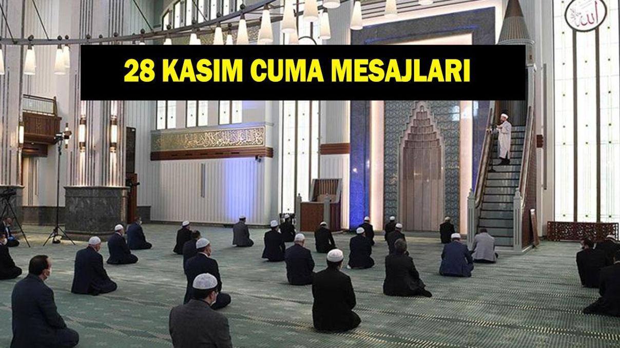 DUALI, RESİMLİ, ANLAMLI, EN YENİ HAYIRLI CUMALAR MESAJLARI 28 Kasım en güzel, ayetli, dualı Cuma mesajları