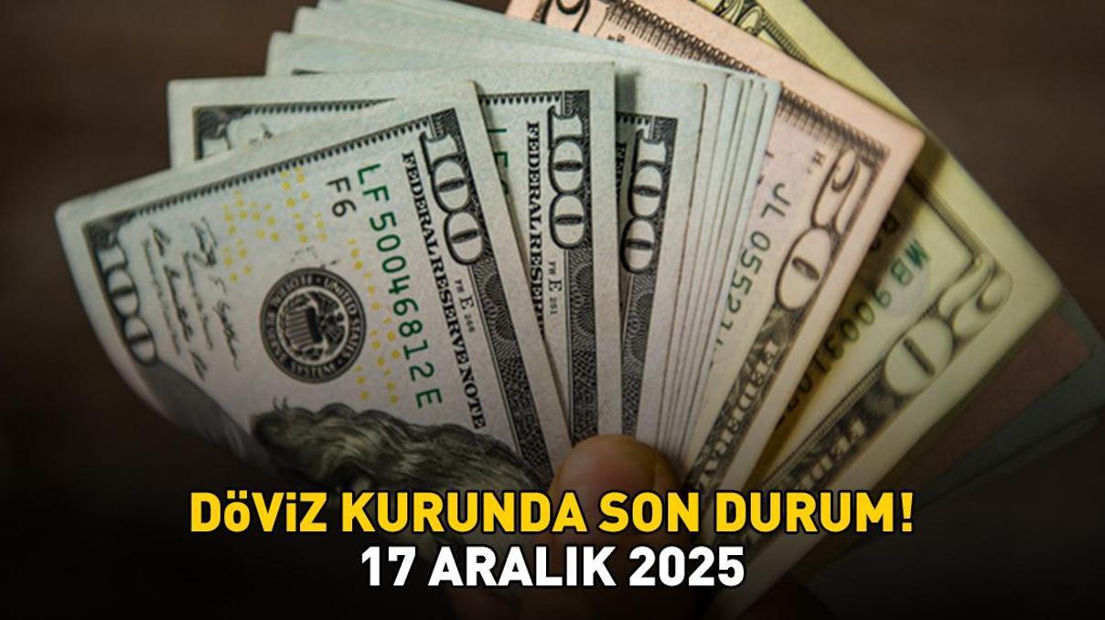 DOLAR VE EURO ALIŞ - SATIŞ FİYATINDA SON DURUM 17 ARALIK 2025 | Dolar ne kadar, euro kaç TL Döviz kuru canlı takip ekranı