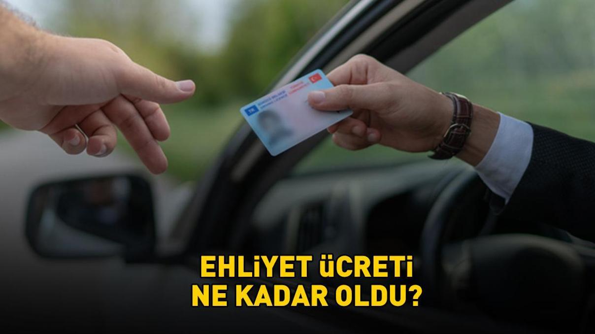 YENİ EHLİYET ÜCRETİ 2026 | Ehliyet ücreti ne kadar oldu, kaç TL Yeni ehliyet ücreti yürürlüğe girdi mi, ne zaman geçerli olacak YENİ EHLİYET ÜCRETİ 2026 | Ehliyet ücreti ne kadar oldu, kaç TL Yeni ehliyet ücreti yürürlüğe girdi mi, ne zaman geçerli olacak
