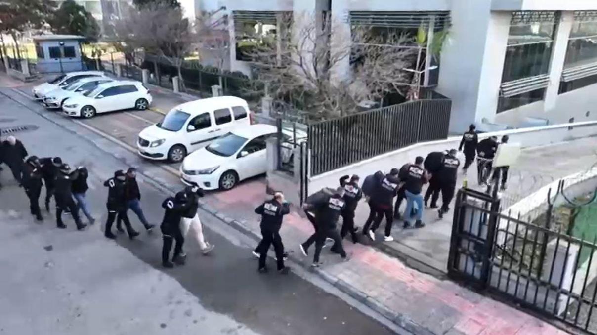 Mersinde suç örgütüne operasyon 6 ay adım adım izlendi: Lavaş çetesi çökertildi