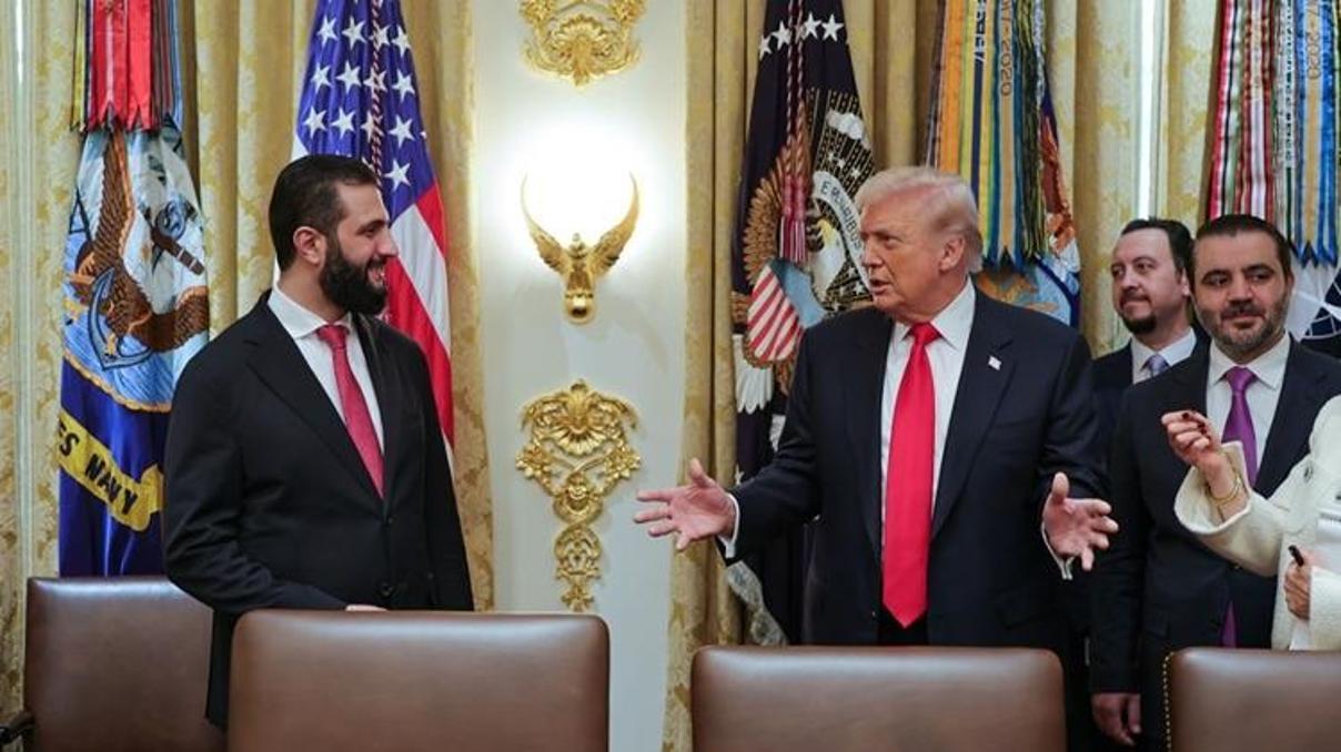Trump ile Şara arasında kritik zirve Çok iyi bir görüşme oldu Trump ile Şara arasında kritik zirve Çok iyi bir görüşme oldu