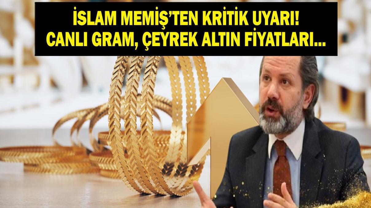 12 ŞUBAT CANLI ALTIN FİYATLARI 2026 Çeyrek Altın, Gram Altın Ne Kadar 12 Şubat Altın Fiyatları Neden Düşüyor Warsh Etkisi Mi İslam Memişten Uyarı