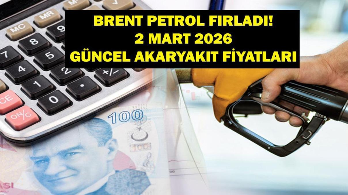 2 MART GÜNCEL AKARYAKIT FİYATLARI: Benzin, Motorin, LPG Fiyatları Ne Durumda ABD, İsrail-İran Savaşı Petrol Fiyatlarını Uçurdu: Brent 80 Doları Aştı