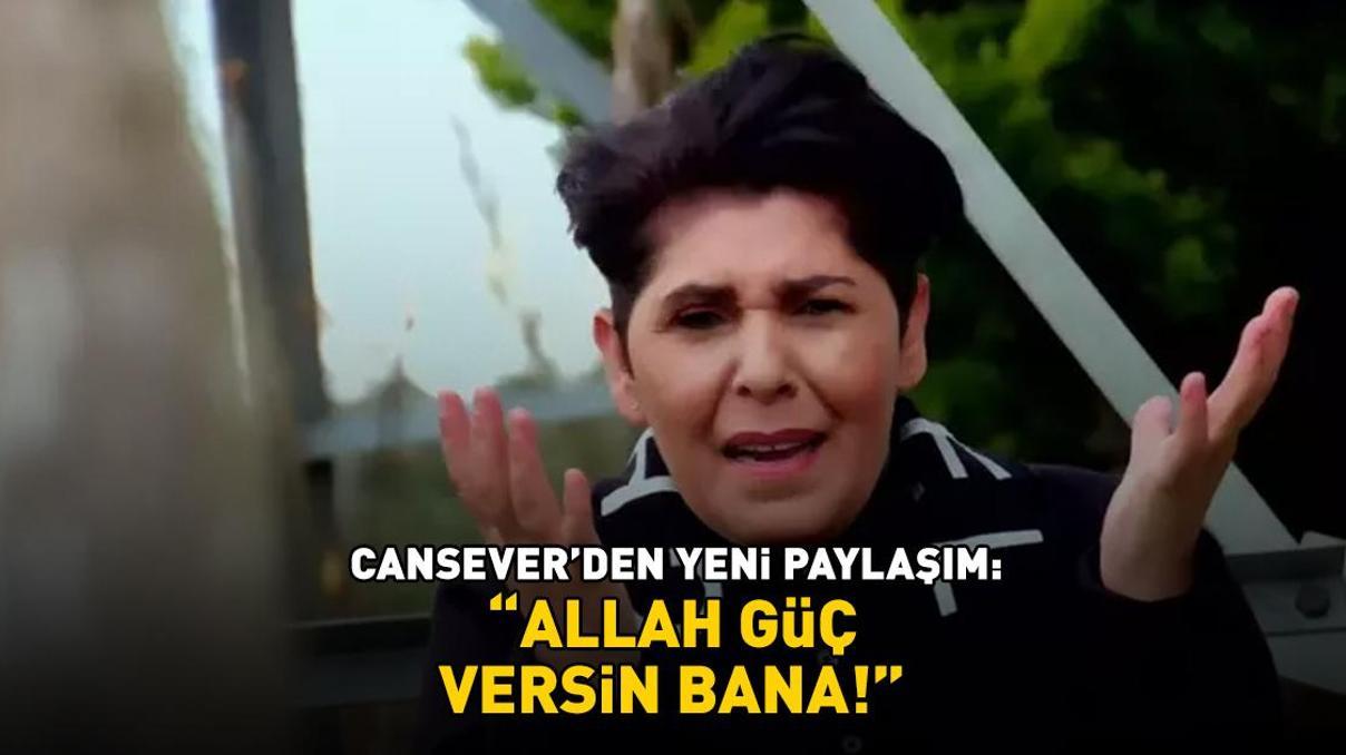 Donör bulundu İlik nakli olması planlanan Canseverden yeni paylaşım: Allah güç versin bana