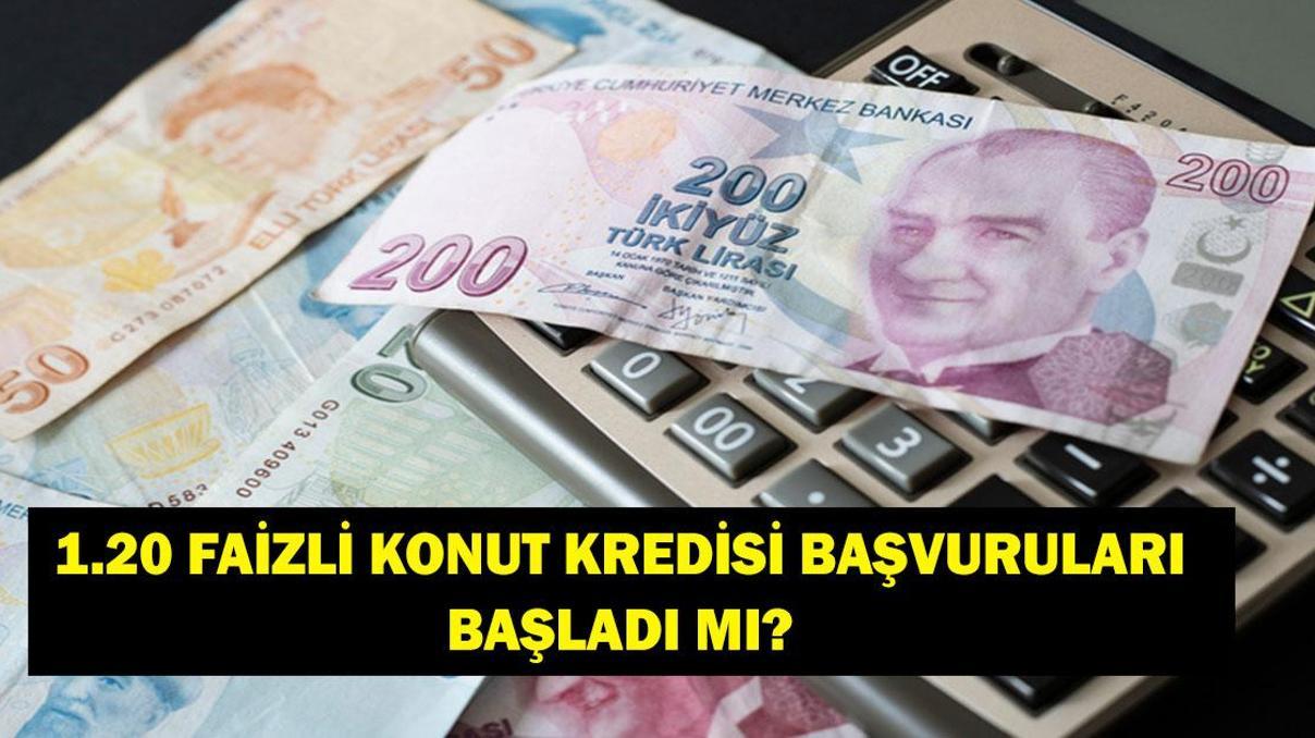 1.20 FAİZLİ KONUT KREDİSİ 2026: İlk Evim 1.20 Faizli Konut Kredisi Başvuruları Başladı Mı Kampanyadan Kimler Yararlanabilecek