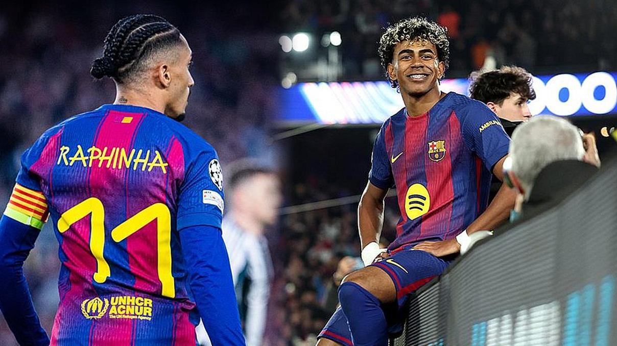 Barcelona’dan Şampiyonlar Ligi’nde gövde gösterisi Newcastle’ı dağıttı