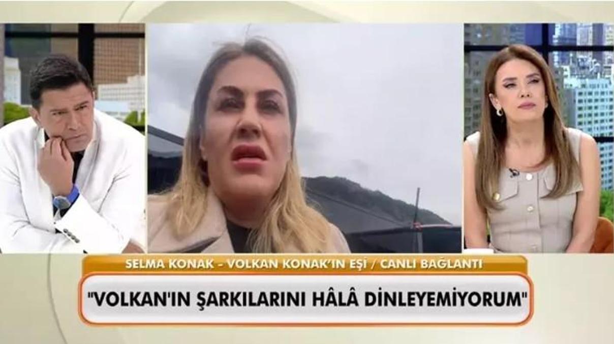 Kuzeyin Oğlu Volkan Konaksız geçen bir yıl Eşi Selma Konak ilk kez canlı yayındaydı Kuzeyin Oğlu Volkan Konaksız geçen bir yıl Eşi Selma Konak ilk kez canlı yayındaydı