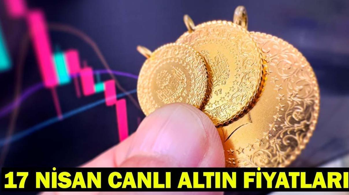 ALTIN FİYATLARI CANLI 17 NİSAN 2026: Bugün Gram Altın, Çeyrek Altın Ne Kadar Kapalı Çarşı Altın Fiyatları Son Durum ALTIN FİYATLARI CANLI 17 NİSAN 2026: Bugün Gram Altın, Çeyrek Altın Ne Kadar Kapalı Çarşı Altın Fiyatları Son Durum
