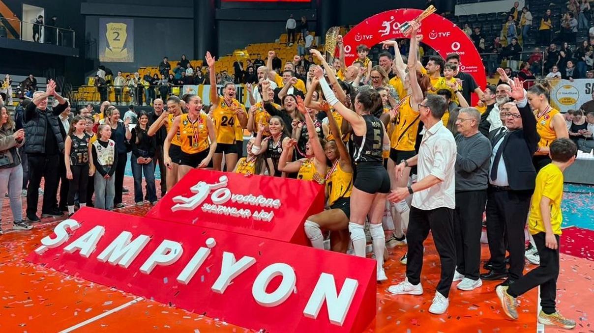 Sultanlar Ligi’nde şampiyon VakıfBank Sultanlar Ligi’nde şampiyon VakıfBank