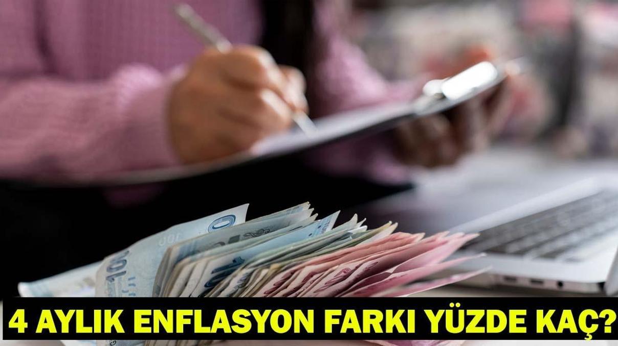 4 AYLIK ENFLASYON FARKI 2026 Temmuz Emekli -Memur Maaş Zam Oranı Yüzde Kaç Oldu SSK Bağ-Kur Zam Oranı 4 AYLIK ENFLASYON FARKI 2026 Temmuz Emekli -Memur Maaş Zam Oranı Yüzde Kaç Oldu SSK Bağ-Kur Zam Oranı