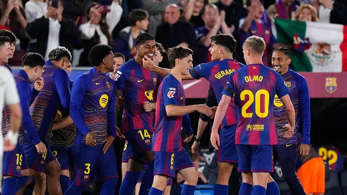 SON DAKİKA | LaLiga’da şampiyon Barcelona Real Madrid’i mağlup etti SON DAKİKA | LaLiga’da şampiyon Barcelona Real Madrid’i mağlup etti
