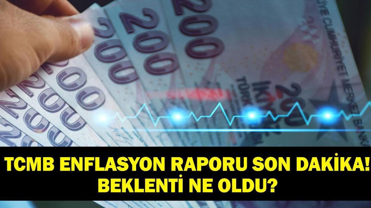 TCMB ENFLASYON RAPORU SON DAKİKA: Merkez Bankası Enflasyon Raporu Belli Oldu 2026-2027-2028 Enflasyon Beklentisi