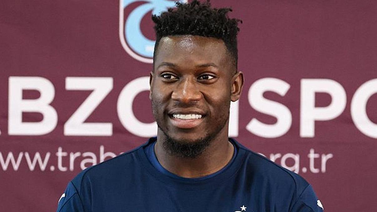 Andre Onana’dan Trabzonspor’a veda Andre Onana’dan Trabzonspor’a veda