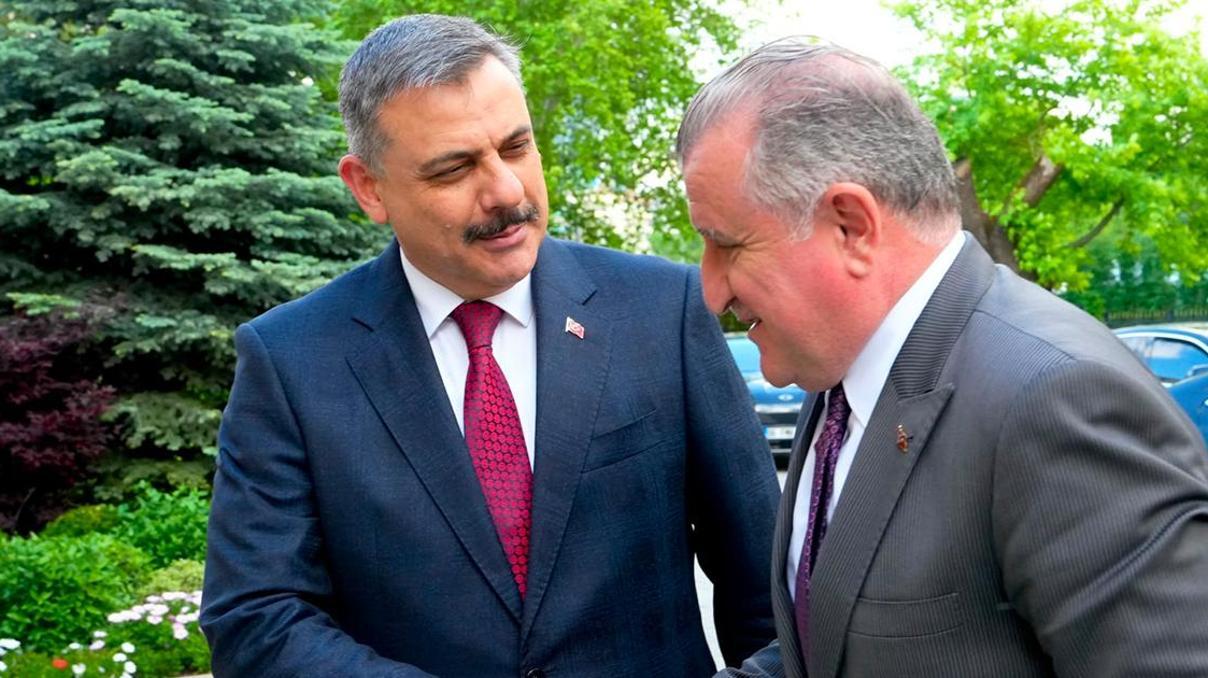 İçişleri Bakanı Çiftçi, Gençlik ve Spor Bakanı Bak ile görüştü İçişleri Bakanı Çiftçi, Gençlik ve Spor Bakanı Bak ile görüştü