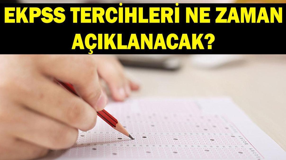 EKPSS TERCİHLERİ NE ZAMAN ALINACAK 2026 EKPSS engelli memur alımı ne zaman yapılacak