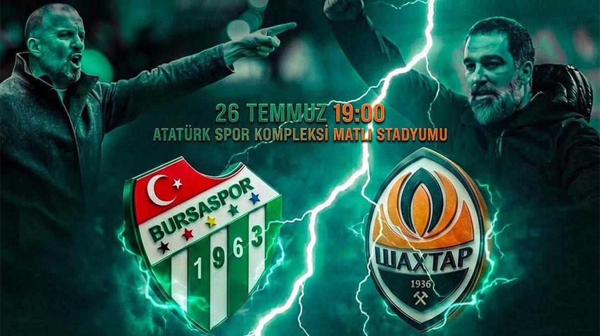 Bursaspor, Arda Turanın Shakhtarını ağırlayacak Bursaspor, Arda Turanın Shakhtarını ağırlayacak