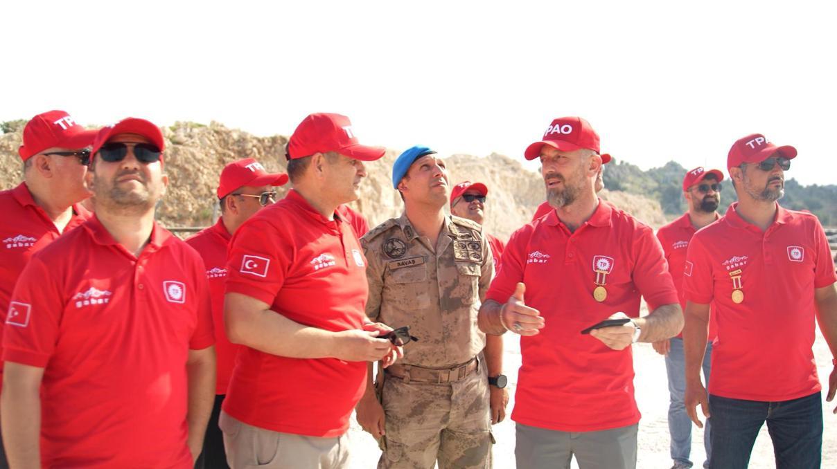 15 Temmuz gazileri Gabarda üretim sahasını ziyaret etti